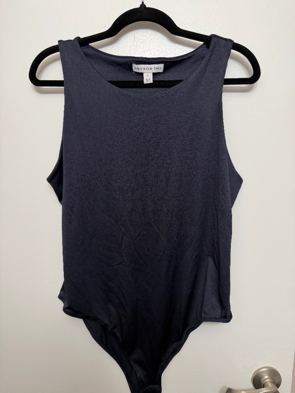 And Now This women's sleeveless crewneck bodysuit - Size XL